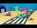 The Crabs Go Crawling 🦀 | @FinnyTheShark Counting Song | Super Simple Songs