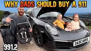 991.2 C4S Porsche 911 Rear Seat Practicality DadCars Review