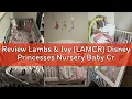 Review Lambs Ivy LAMCR Disney Princesses Nursery Baby Crib Bedding Set Pink 3 Count