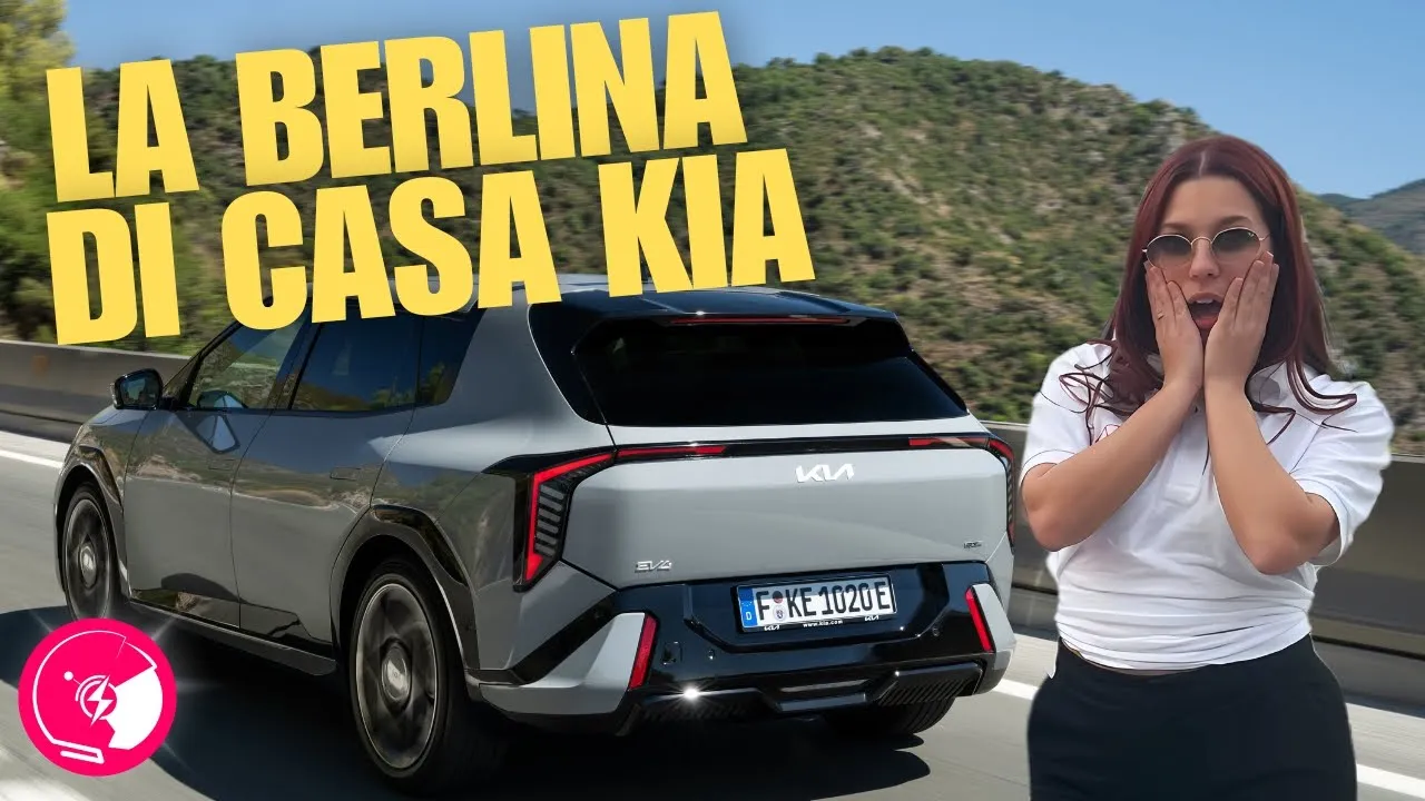 Kia EV4, primo contatto con la compatta elettrica tra efficienza e comfort