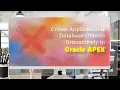 Oracle APEX Application Development Create a New Application in App Builder - Part 2