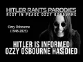 Download Lagu Hitler is informed Ozzy Osbourne has died