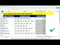 Get the Sum of Weekly Sales Units contains Delimiter TextSplit Function in Microsoft Excel