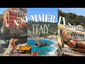 SUMMER ON THE COAST OF ITALY exploring chique terre italy