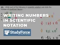 How to Write Any Number in Scientific Notation