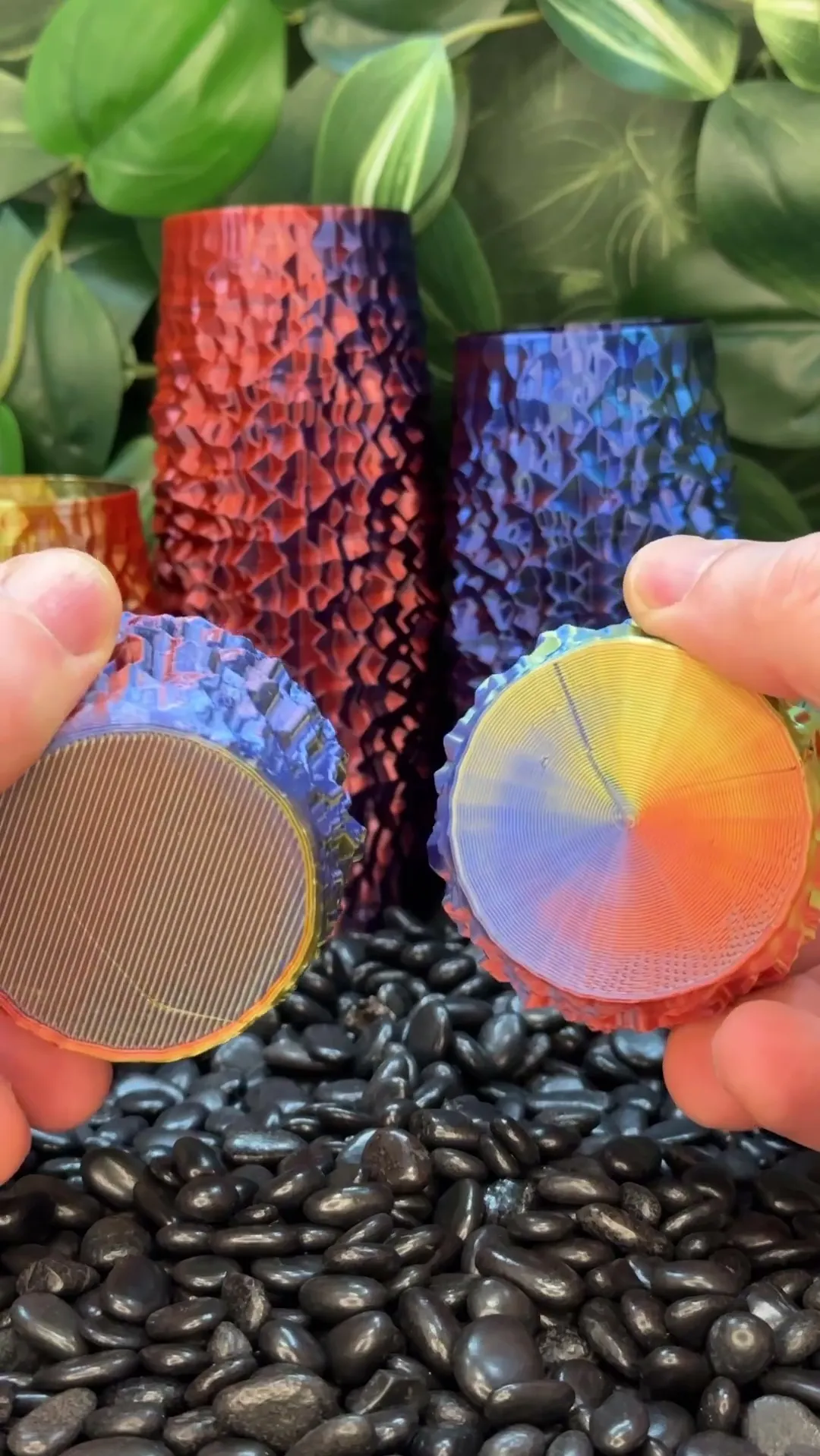 Origami Vases