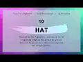 Vim Un-Alphabet 10 Hat