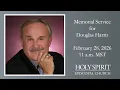 Remembering Douglas Harris Livestream - 28 February 2026