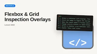 Flexbox Grid Inspection Overlays Chrome DevTools Tutorial