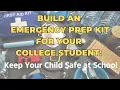 How to Build a College Emergency Kit for Student Safety on Campus