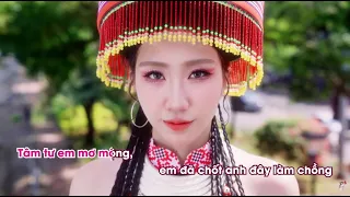 NHẢ VÍA | DI DI FT MIN MIN (OFFICIAL KARAOKE)