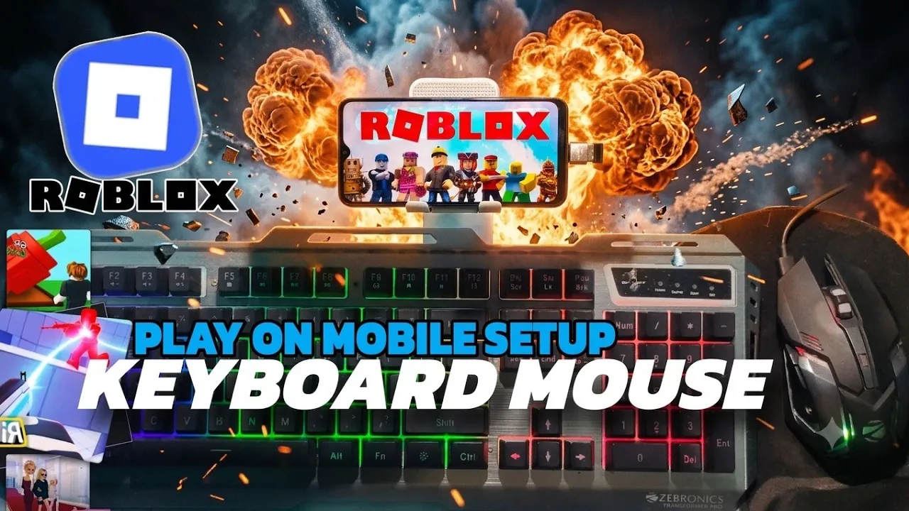 How To Play Roblox With Keyboard Mouse On Mobile Full Setup 2026
