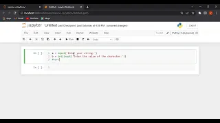 Python program to remove a particular character from a given string