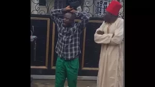 too funny yoruba actor sanyeri olaniyi afonja speak correct english in his 1st latest english movie