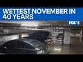 LA rain totals Wettest November since 1980s FOX 11 LA