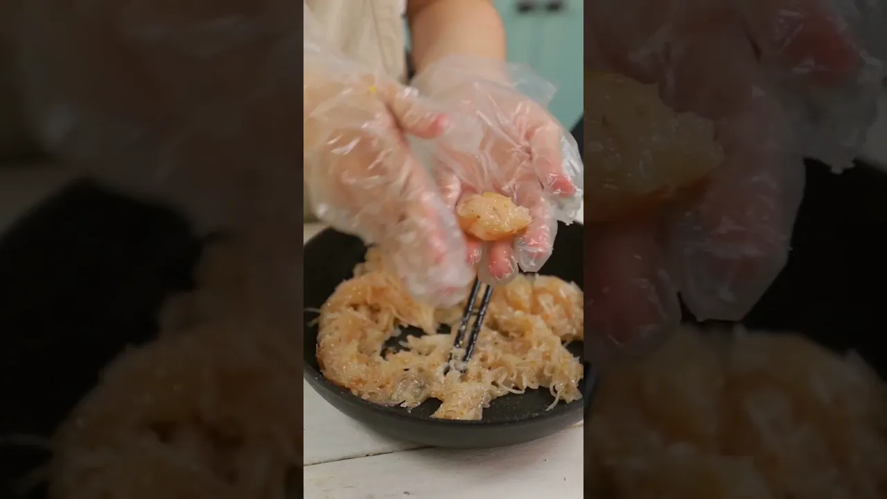 Jackfruit sticky rice dumplings #shorts #jackfruit #dumplings #vietnamesefood  #asianfood