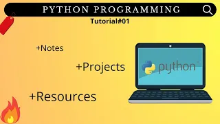 Python Programming Fundamentals Data Types Tutorial - 1 FULL COURSE With Notes