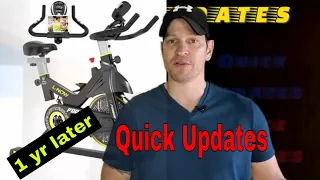 Quick Updates PooBoo Spin Bike 1 Year Later 
