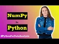 Python NumPy Tutorial For Data Analysis Python for Data Science Numpy Python For beginners
