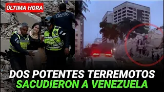 ÚLTIMA HORA 🚨ESTO HA SUCEDIDO EN VENEZUELA AHORA TRAS LOS DOS POTENTES TERREMOTOS. Nayib envía ayuda