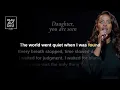 Daughter, you are seen - May the Lord Studio (Official music video)