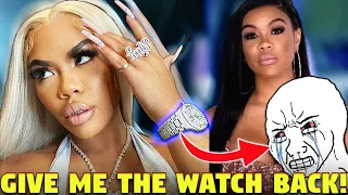 rapper chinese kittys boyfriend takes back his 150 000 watch he gave her when she dumped him lol