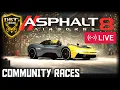 Lagu 🔴 Racing With the Community!! Asphalt 8 Vroomtiplayer