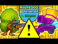 Can I Beat The Lategame WORLD RECORD Round 100