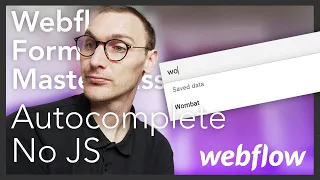 Advanced Form Elements Webflow Forms Masterclass