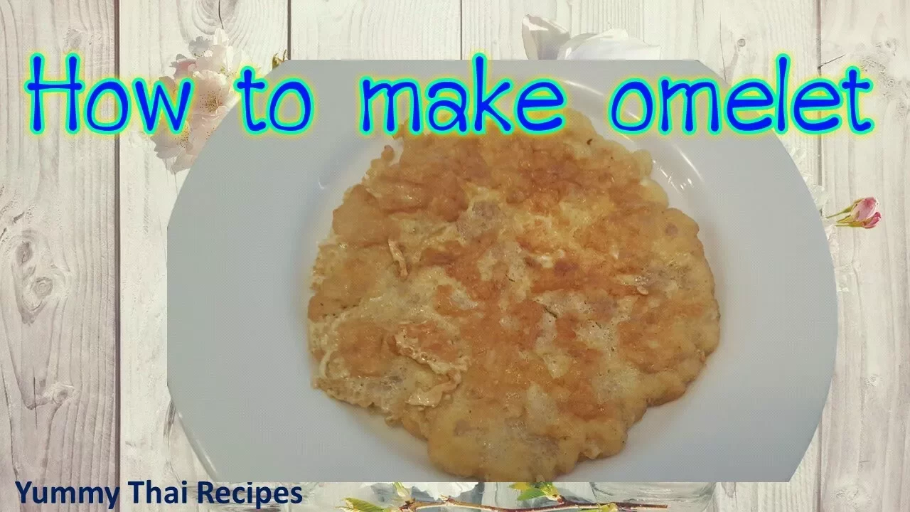 How to make an omelet  tasty- easy       