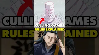 Jujutsu Kaisen Culling Games Rules Explained
