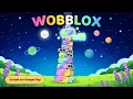 Wobblox Block Stack Tower Trailer