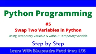 Python Practical Swap Two Variables in Python