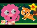 Download Lagu Walking In The Jungle | Get Outside With Noodle \u0026 Pals | Super Simple Songs