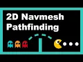 2024 AI Pathfinding Unity 2D Pathfinding with NavMesh tutorial in 5 minutes