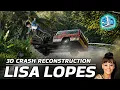 3D Reconstruction of Lisa Lopes s Fatal Crash