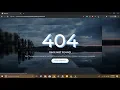 Create Animated Responsive 404 Error Page using HTML and CSS Code 2019