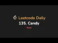135 Candy Leetcode Daily - Python