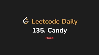 135 Candy Leetcode Daily - Python