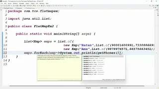 COREJAVA JAVA-8 FEATURES Session 16 flatMap method Object data BY MR RATAN 7330886699