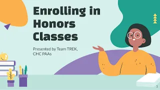 Enrolling in Honors Classes