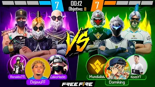 DEJAVU, RONALDO 777 Y CALVO HACK vs LOS REYES DE LA WOODPECKER POR 50,000 DIAMANTES !