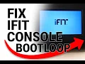 Fix iFit Console Bootloop 2010s NordicTrack Software Reset Guide