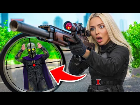 Video Thumbnail: ΕΓΙΝΑ Η HIT-WOMAN ΣΤΟ GTA RP!