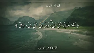 الله خالق كل شيء وهو على كل شيء وكيل عمر الدريويز 