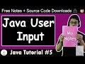 Java Tutorial Getting User Input in Java