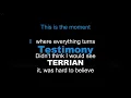 TERRIAN - Testimony (KARAOKE VERSION)