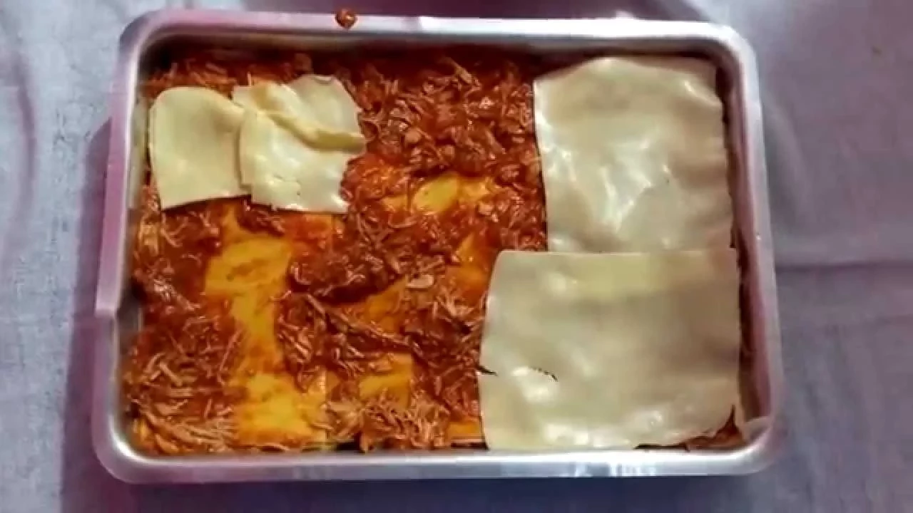 COMO FAZER LASANHA DE FRANGO COM MASSA DE PASTEL
