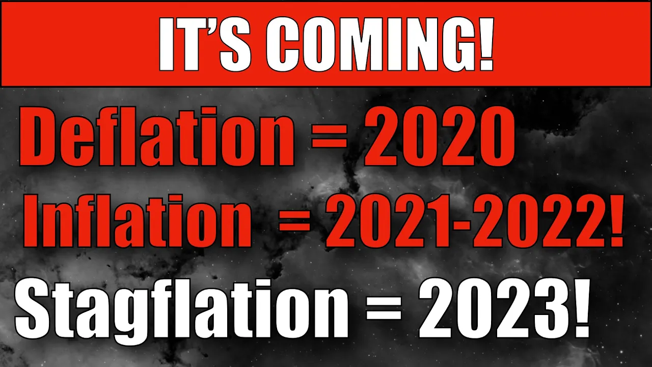 🔵 Deflation (2020), High Inflation (2021-2023!), then Stagflation (2023-?)