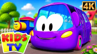 Wheels On the Bus, बस ची चक्के फिरती गोल गोल, Balloon Song + Marathi Balgeet and Kids Videos